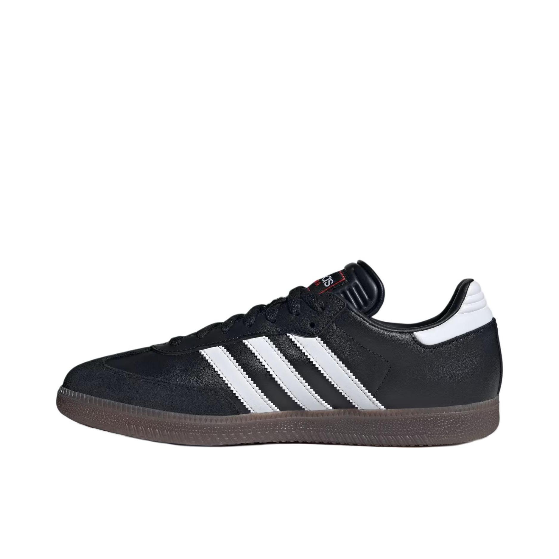 推荐商品：adidas Originals Samba Classic T头鞋 德训鞋 板鞋 经典复古防滑耐磨透气低帮 Black/White 黑色/白色