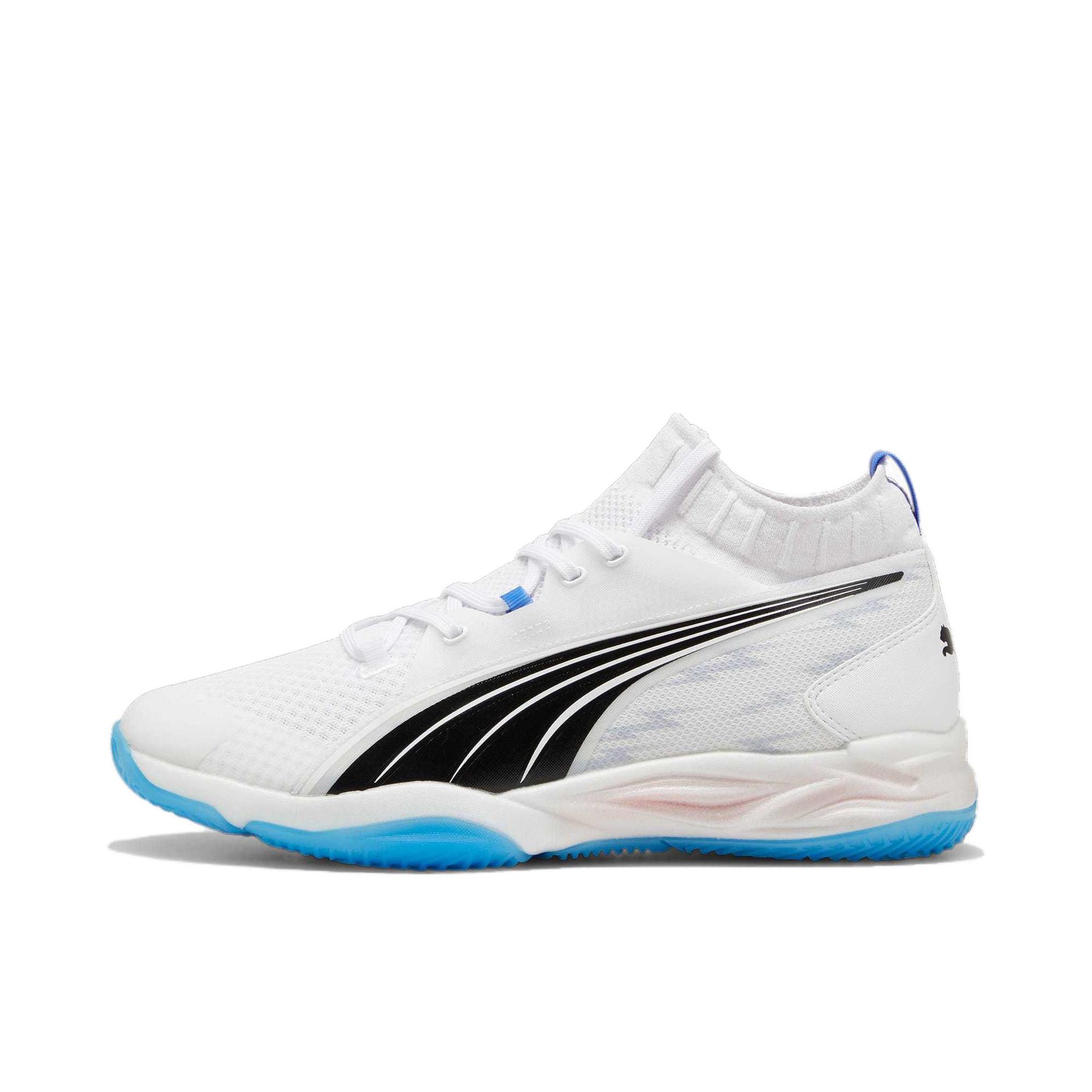 推荐商品：Puma/彪马 Eliminate Power Nitro SQD 支撑 高帮 厚底 系带 训练鞋 白色/蓝色/黑色