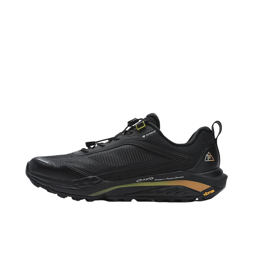 推荐商品：FILA/斐乐 SPD LYNX 2 + 越野 轻便 免系带 山猫鞋 户外鞋 徒步鞋 黑色