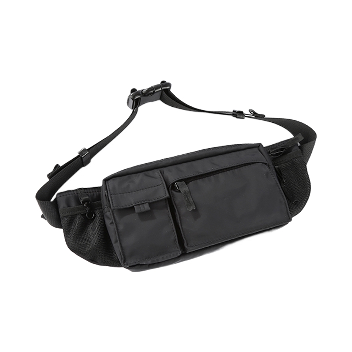 推荐商品：DOSRFINI/杜莎菲尼 潮流个性通勤骑行运动机车牛津纺腰包胸包