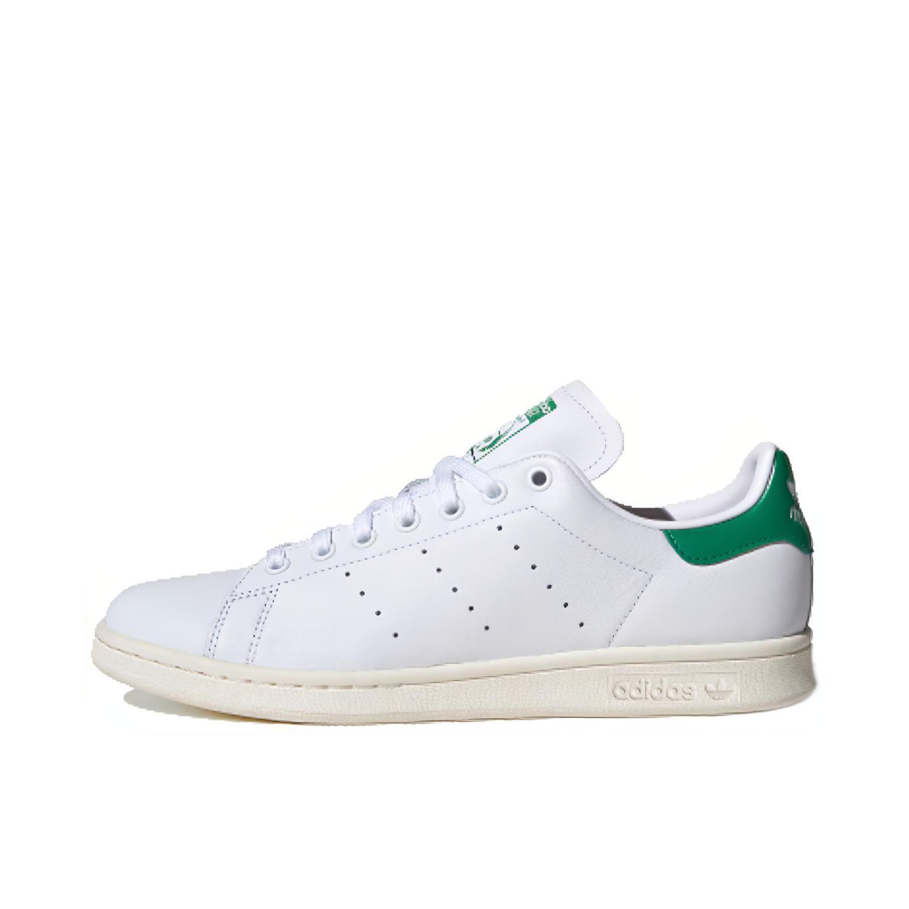 推荐商品：adidas Originals Stan Smith 板鞋 减震透气轻便低帮包裹性 白绿/玫瑰
