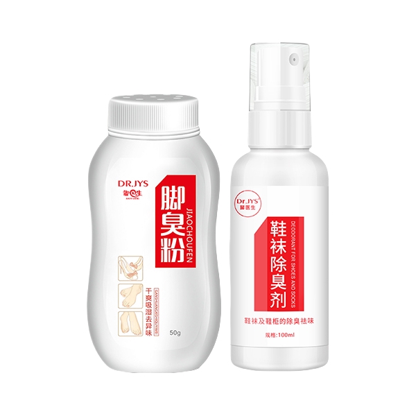 推荐商品：脚医生 除臭2件套 脚臭粉+鞋袜除臭剂 改善异味清爽不尴尬