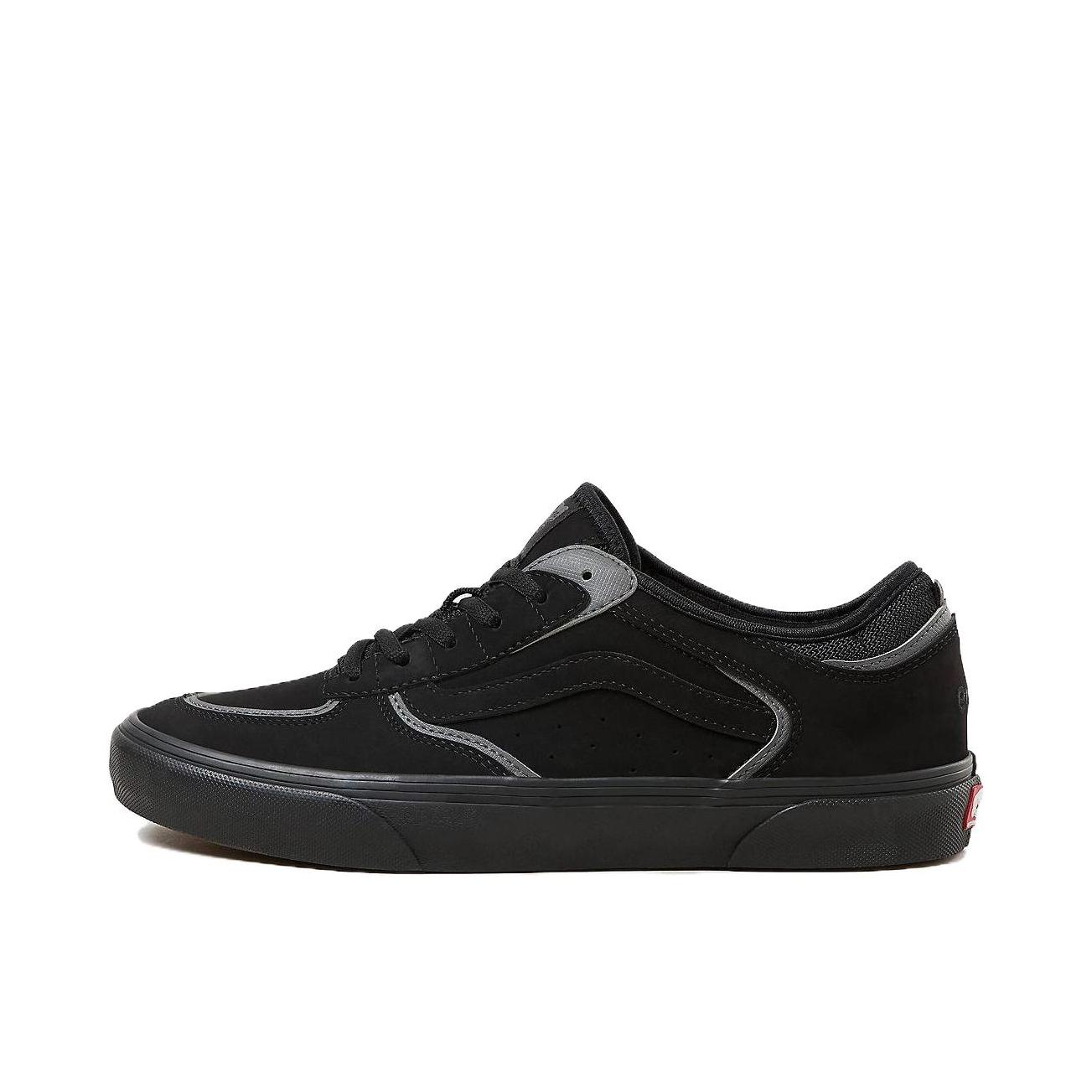 推荐商品：Vans/范斯 Rowley Classic 防滑耐磨 舒适轻便 减震 简约百搭 潮流复古 运动休闲鞋 黑色/灰色