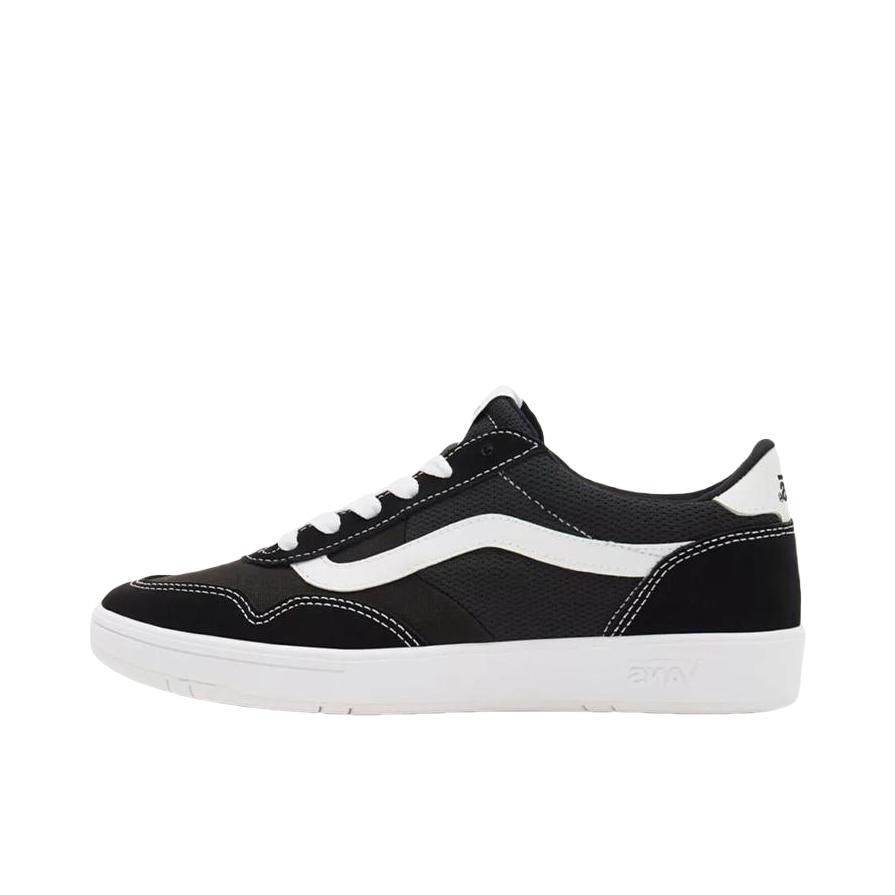 推荐商品：Vans/范斯 Cruze 避震缓冲 休闲运动 防滑 透气 耐磨 帆布鞋 黑色/白色
