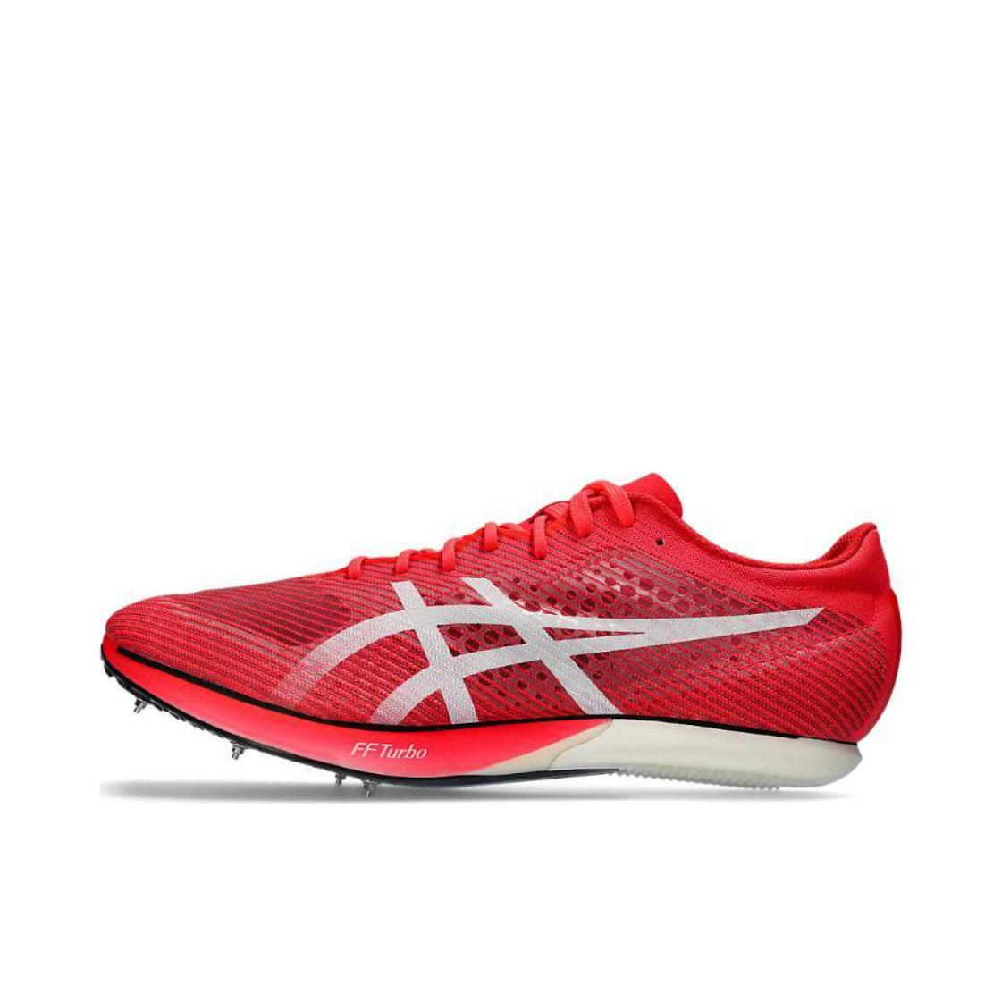 推荐商品：【刘德助同款】 Asics/亚瑟士 Metaspeed MD 跑鞋 碳板舒适回弹防滑耐磨竞速长跑贴合 红色/白色