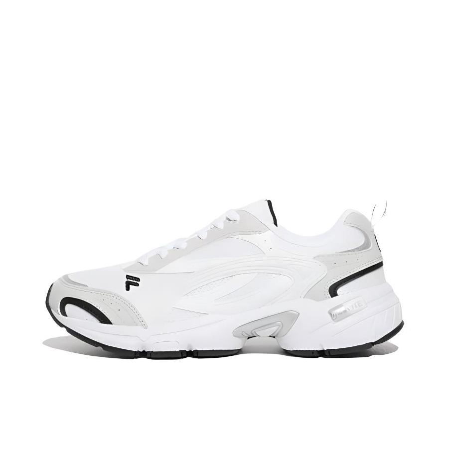 推荐商品：FILA/斐乐 Taurus v3 防滑耐磨 舒适减震 时尚百搭 头层牛皮 合成革 老爹鞋 1RM02697F 白色/黑色