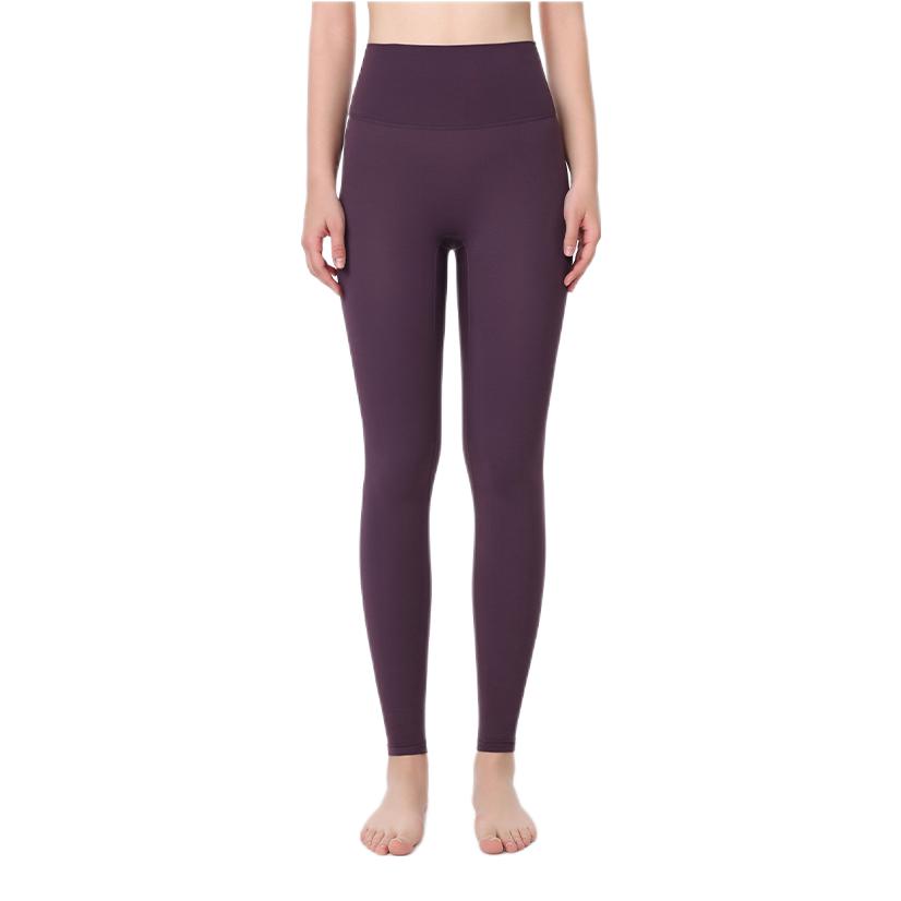 推荐商品：COHITUC/科途  外穿提臀纯色高腰瑜伽裤 女装 2199 葡萄利紫