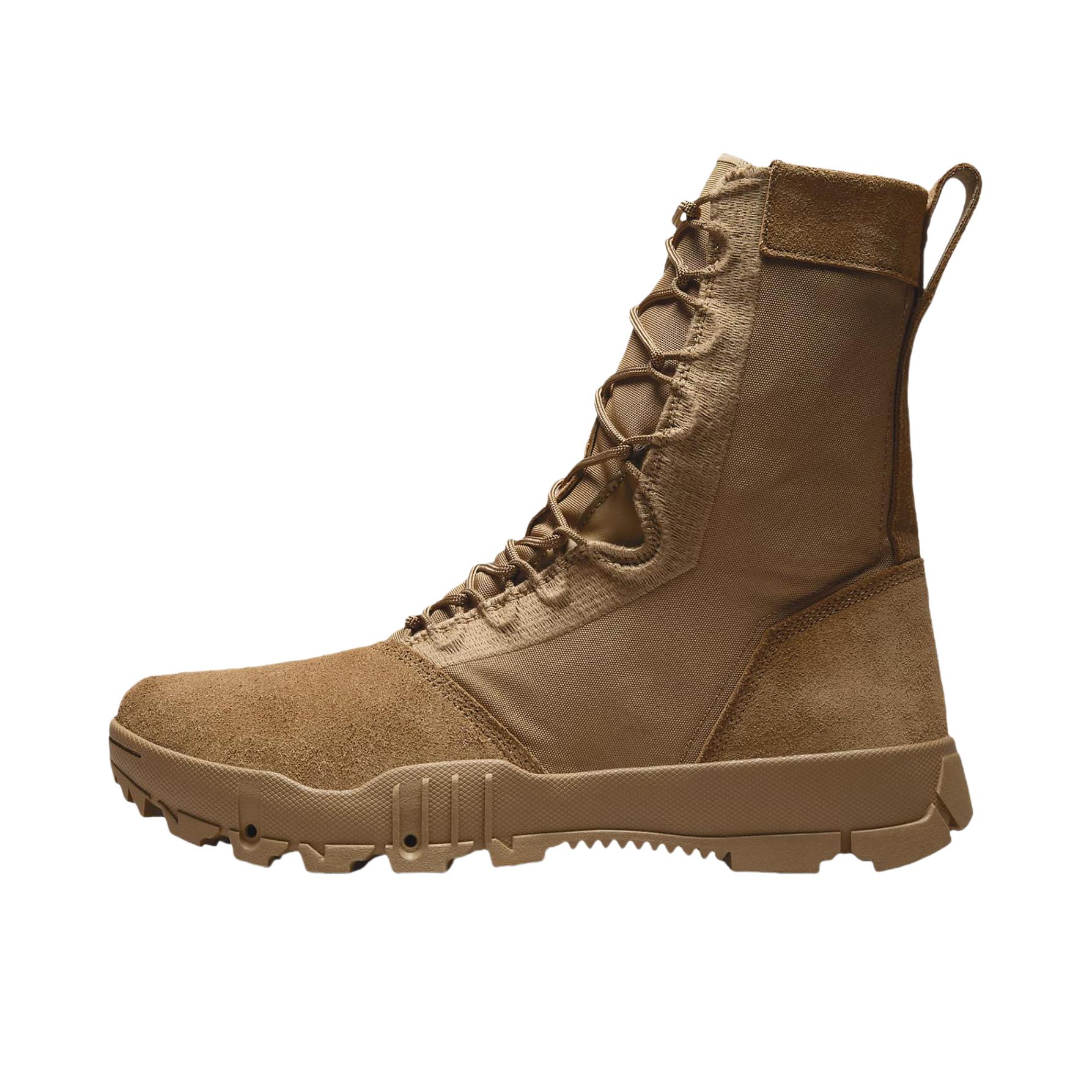 推荐商品：Nike SFB Jungle 8 皮质 防滑 耐磨 软底 马丁靴 狼棕色