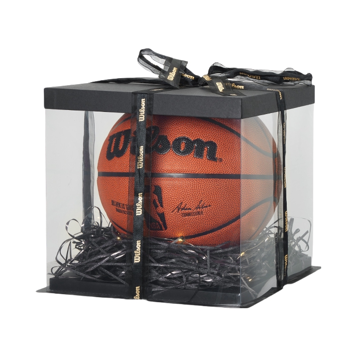 Wilson /威尔胜 NBA比赛 超细纤维 手感细腻 吸湿 室内外 PU篮球 WZ2016501CN7 礼盒装 WZ2016501CN7礼盒装