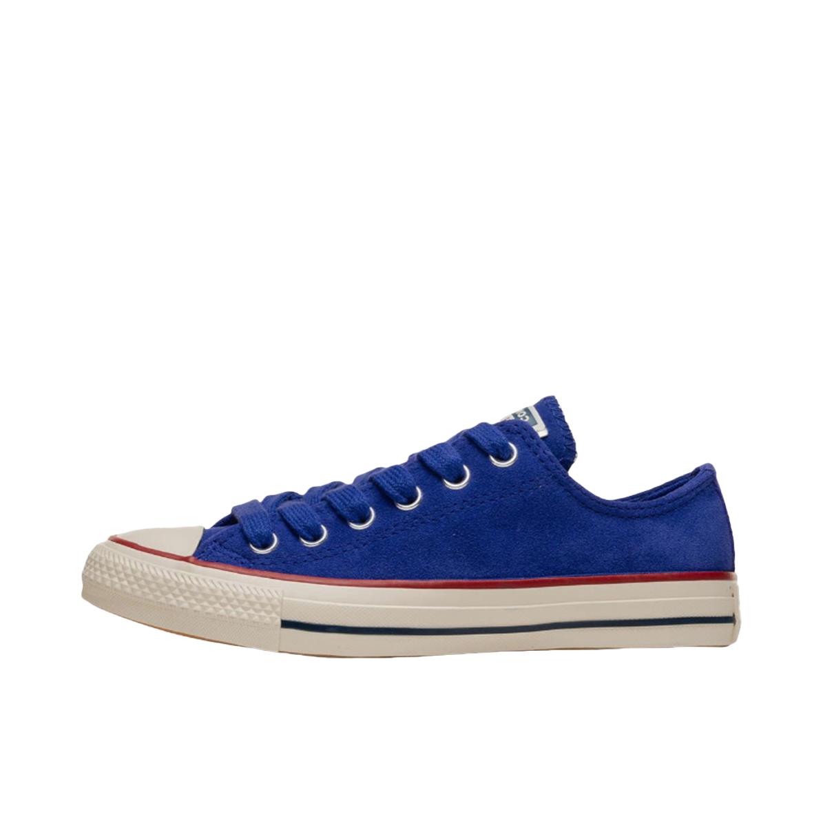 推荐商品：Converse/匡威 Chuck Taylor All Star 帆布鞋 常青款轻便防滑耐磨百搭复古圆头减震贴合高帮 深靛蓝
