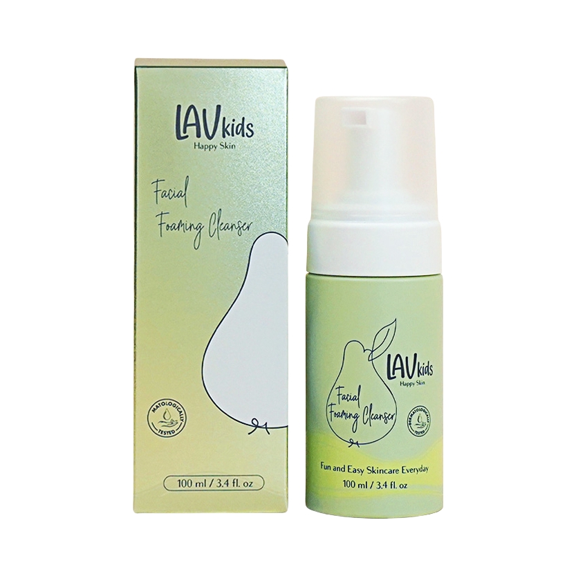 推荐商品：LAVKIDS 儿童氨基酸洁面慕斯