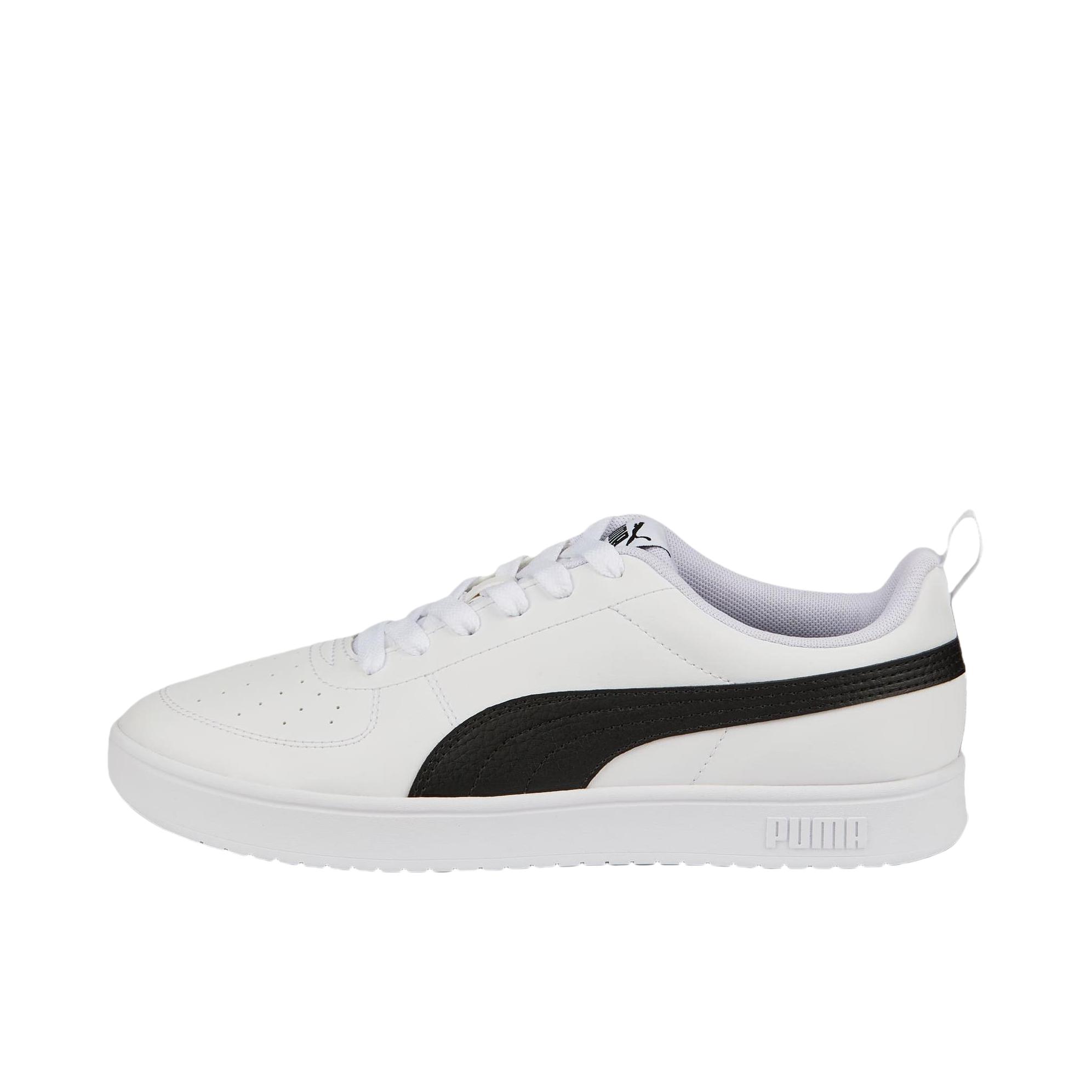 推荐商品：Puma/彪马 ricky 板鞋 休闲防滑低帮橡胶薄底支撑 彪马白/彪马黑