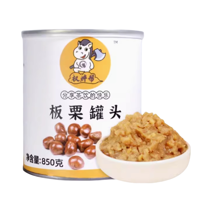 推荐商品：权焠帮 板栗泥罐头 罐装