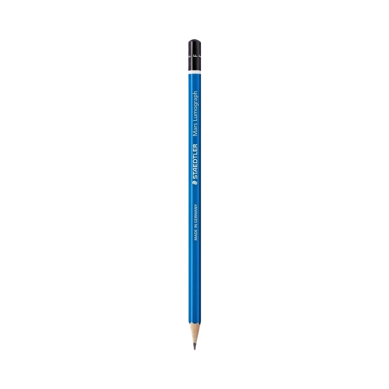 推荐商品：STAEDTLER/施德楼 100 蓝色 六角笔杆 素描铅笔 H/F系列 绘图美术生书写