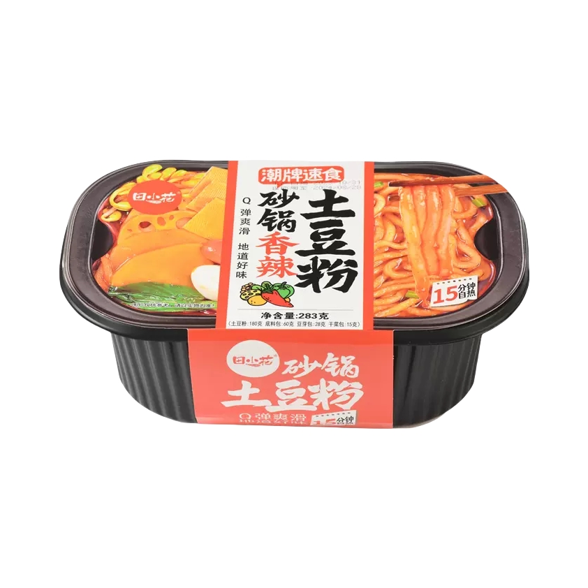 推荐商品：田小花 潮牌速食 砂锅土豆粉 盒装