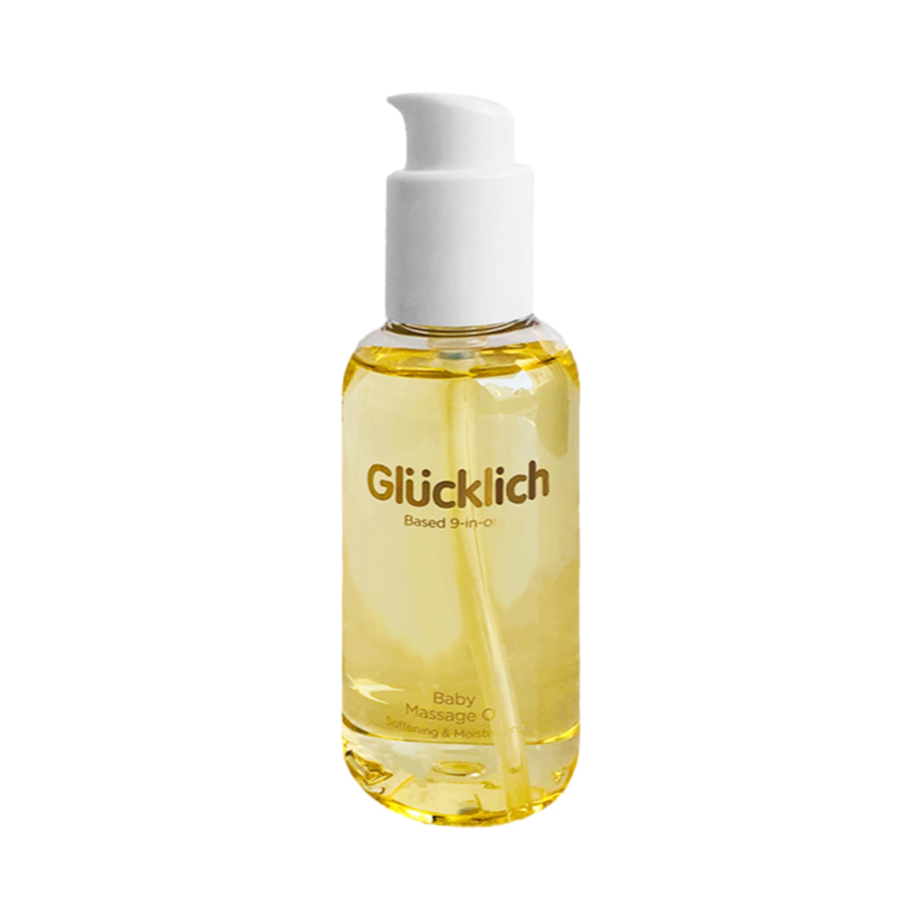 推荐商品：露科乐/Glucklich 婴幼儿新生儿抚触油润肤油按摩油天然成分小金瓶