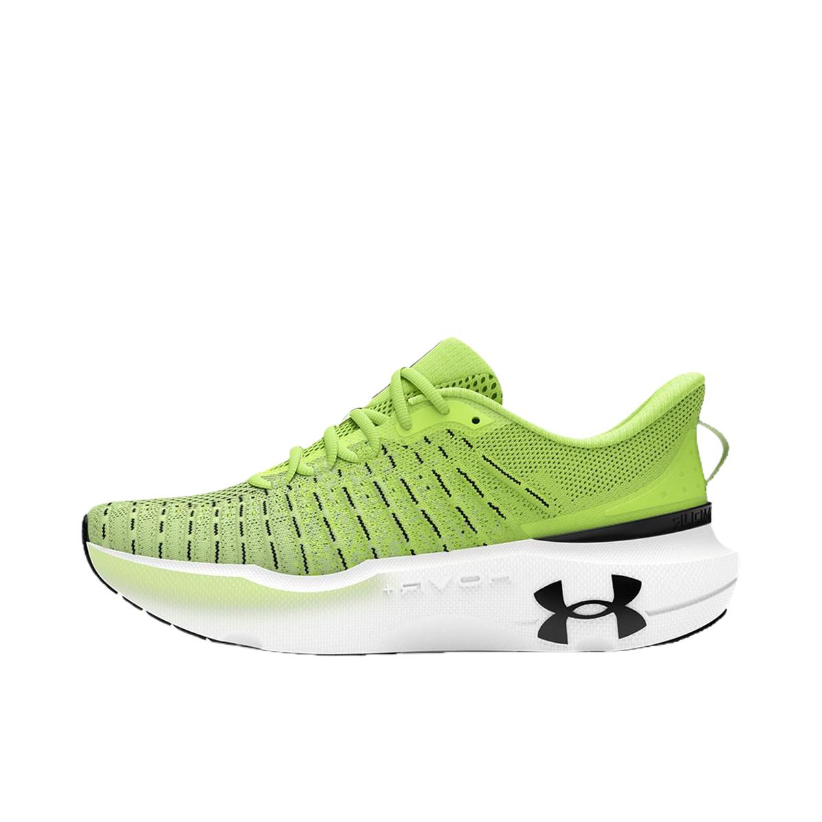 推荐商品：Under Armour/安德玛 Infinite Elite韧系列 灵活 缓冲 织物 回弹 跑鞋 男款/荧光绿色