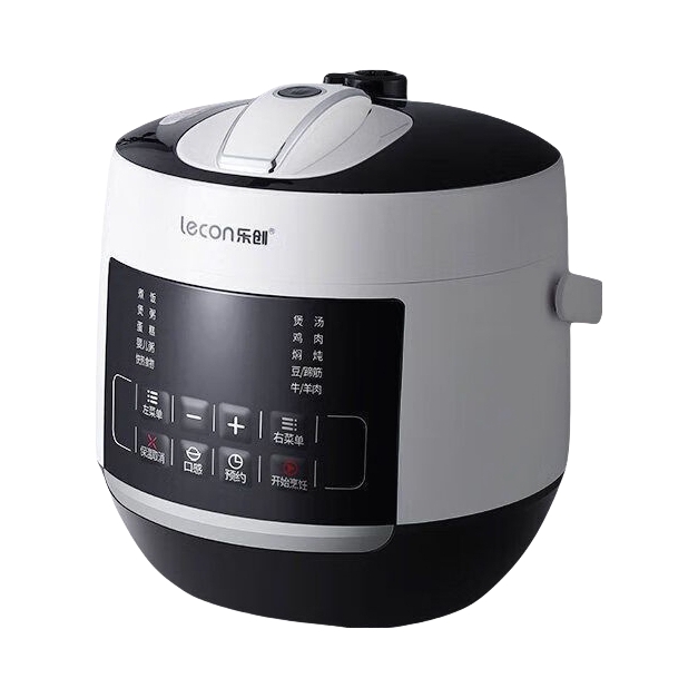 推荐商品：LECON/乐创 3L 电压力锅 不粘内胆 泄压保护 YJ-Y30DO1D