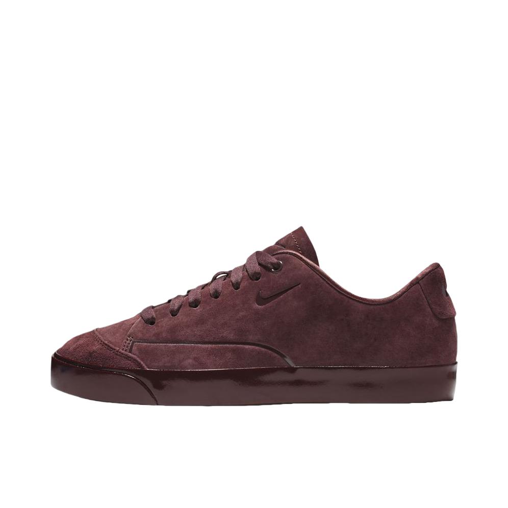 推荐商品：Nike Blazer 板鞋 经典复古防滑舒适百搭 Low Burgundy 酒红小勾 Low