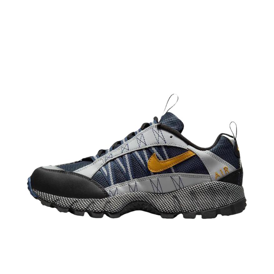 推荐商品：Nike Air Humara 跑鞋 防滑耐磨舒适透气缓震户外运动圆头 银色/黄色