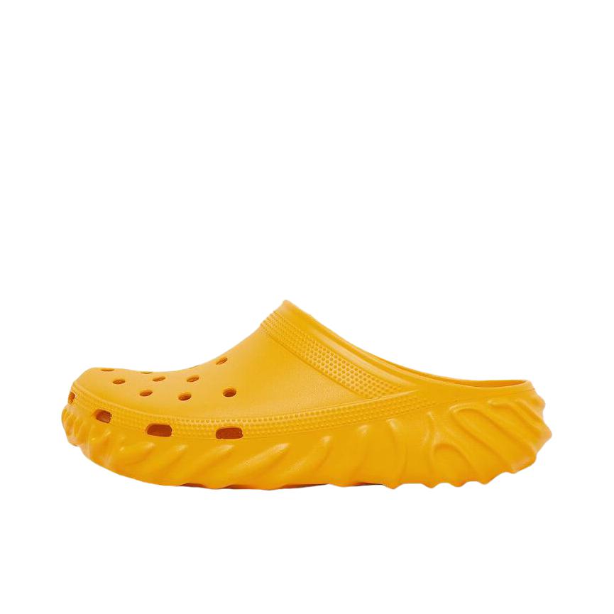 推荐商品：Crocs/卡骆驰 Saru Clog 运动 休闲 沙滩 套脚 包头 洞洞鞋 拖鞋 黄色