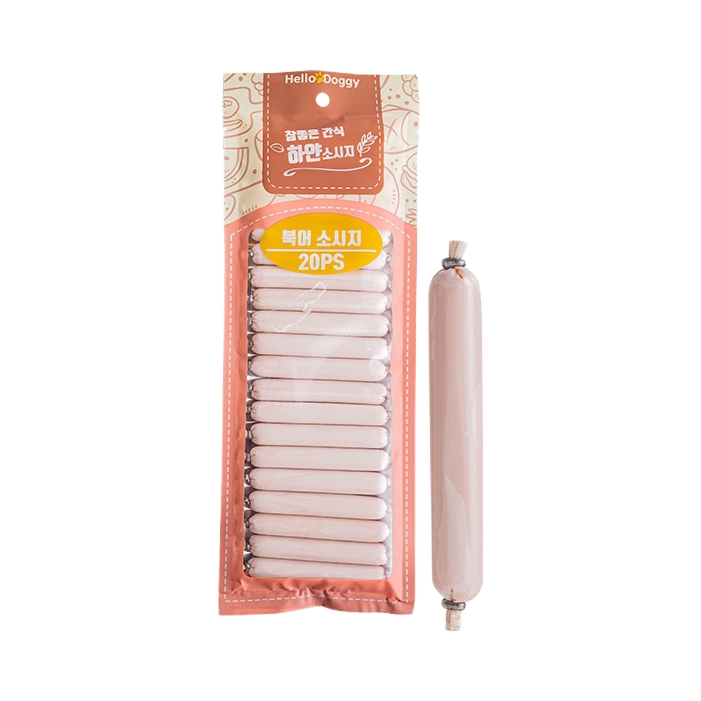 推荐商品：other/其他 韩国hellodoggy香肠狗零食狗狗零食肉肠芝士鸡肉牛肉火腿肠
