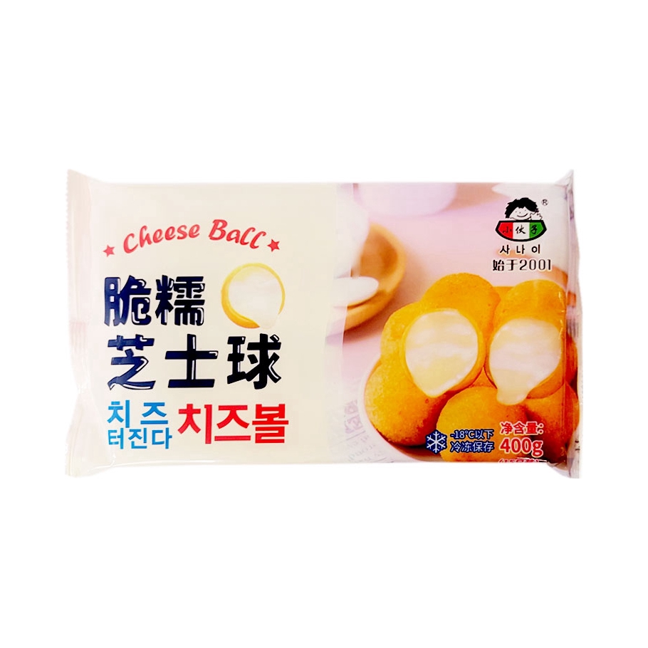 推荐商品：小伙子 芝士球 400g 袋装