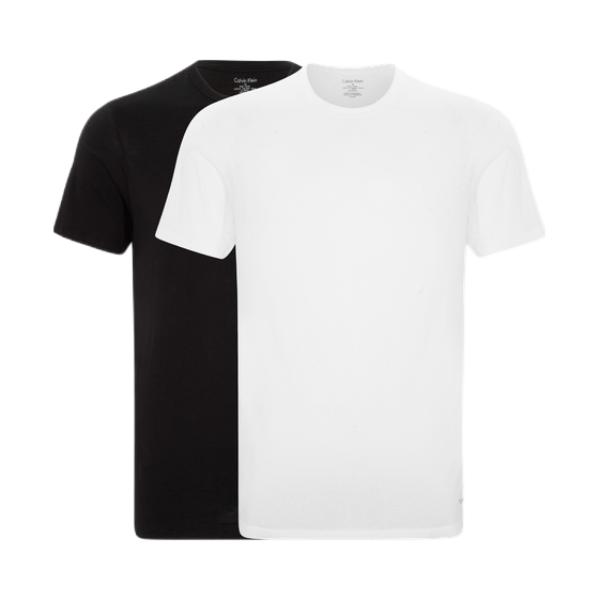 Calvin Klein 七夕礼物家居打底印花柔软型纯棉圆领短袖T恤 NP2153O