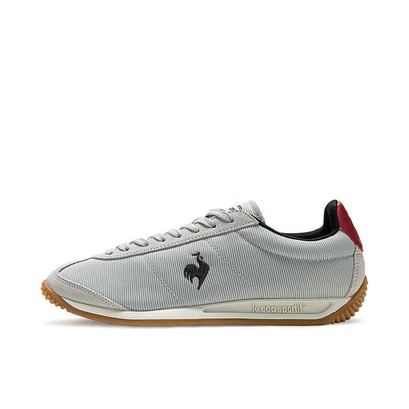 推荐商品：le coq sportif/乐卡克 复古 耐磨 简约 网球风 复古风 牛皮 阿甘鞋 运动休闲鞋 CMT-233116 灰色/黑色/红色