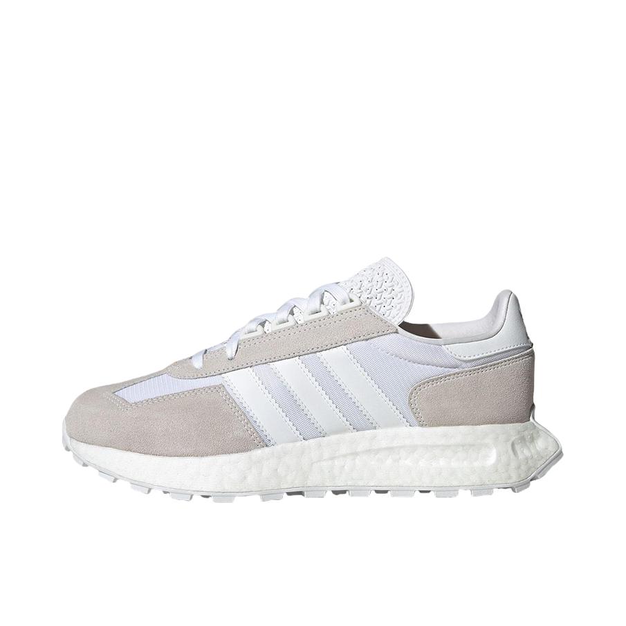 推荐商品：adidas Originals RETROPY E5 跑鞋 缓震透气复古 灰色/云白