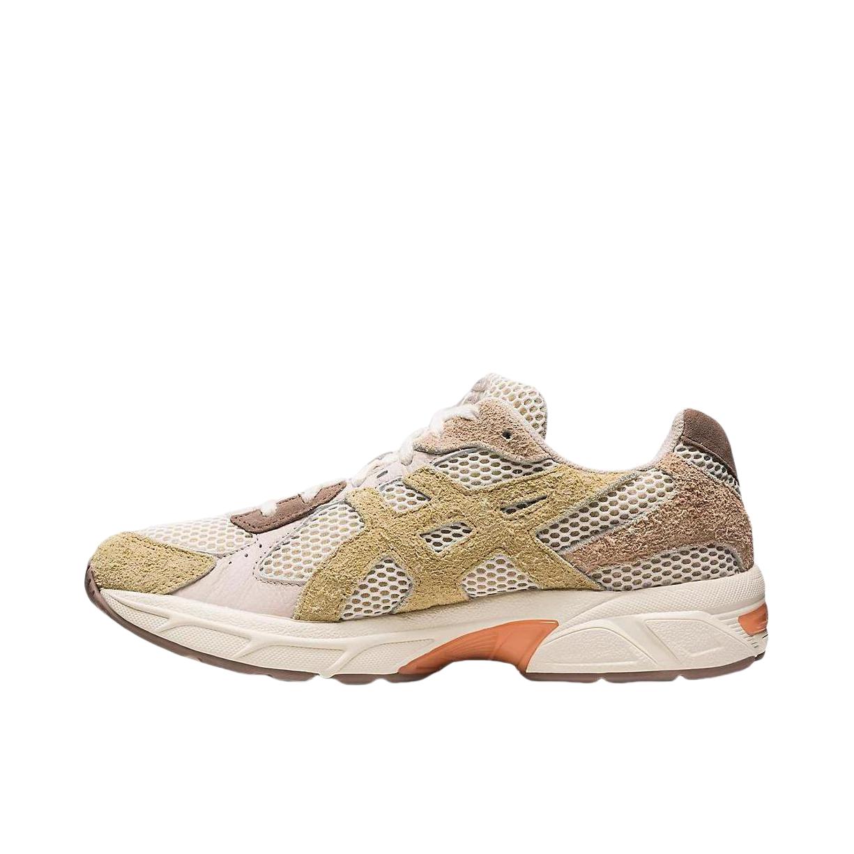 推荐商品：Asics/亚瑟士 Gel-1130 跑鞋 防滑耐磨缓震抓地织物网布透气复古马拉松短跑贴合圆头千禧风 棕色/米色