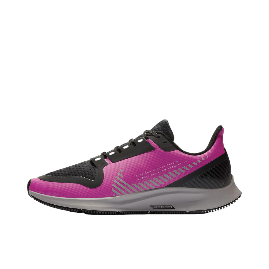 推荐商品：Nike Air Zoom Pegasus 36 Shield 跑鞋 舒适透气防滑耐磨减震气垫支撑 GS/玫红