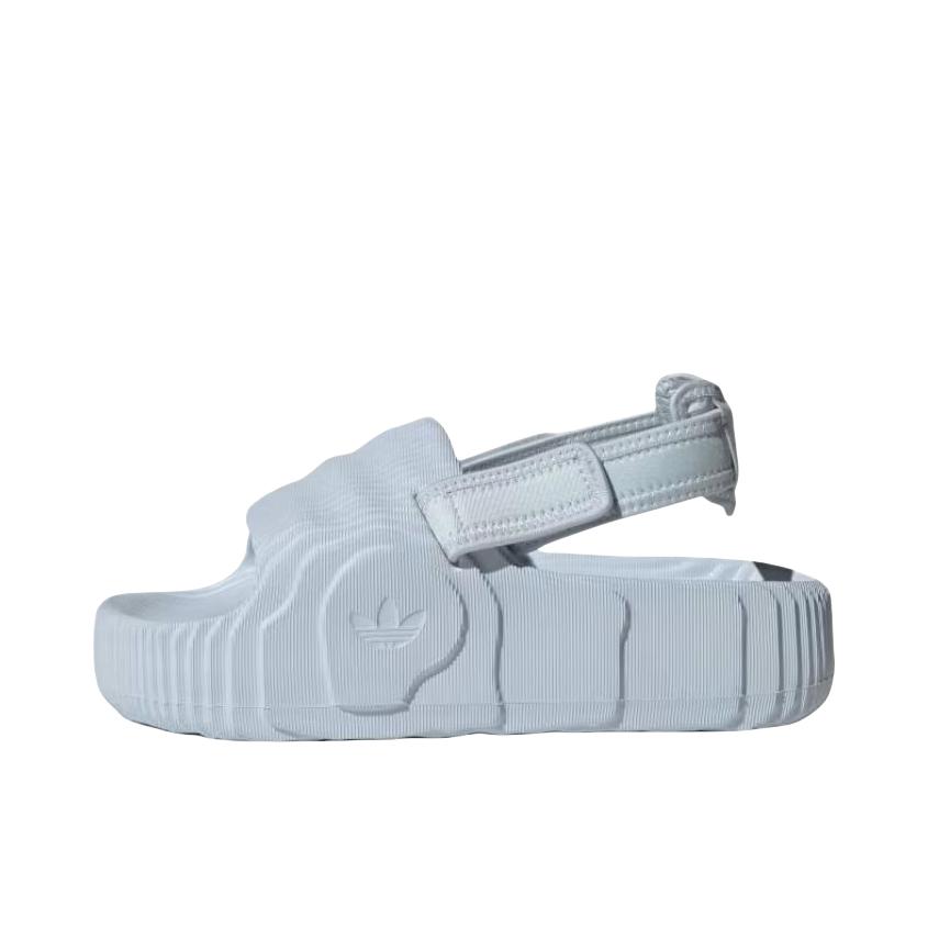 推荐商品：adidas Originals Adilette 22 凉鞋 舒适百搭圆头一字带魔术贴厚底 男款/光环蓝/云白