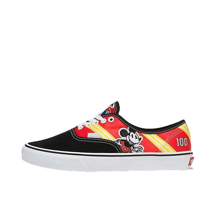 推荐商品：Vans/范斯 Authentic 潮流休闲 轻便舒适 防滑耐磨 百搭运动 复古 板鞋 迪士尼联名/2023年秋/彩色