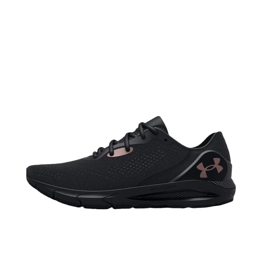 推荐商品：Under Armour/安德玛 HOVR Sonic 5 健身训练 防滑耐磨 缓震 轻便透气 织物 运动 跑鞋 黑色/棕色