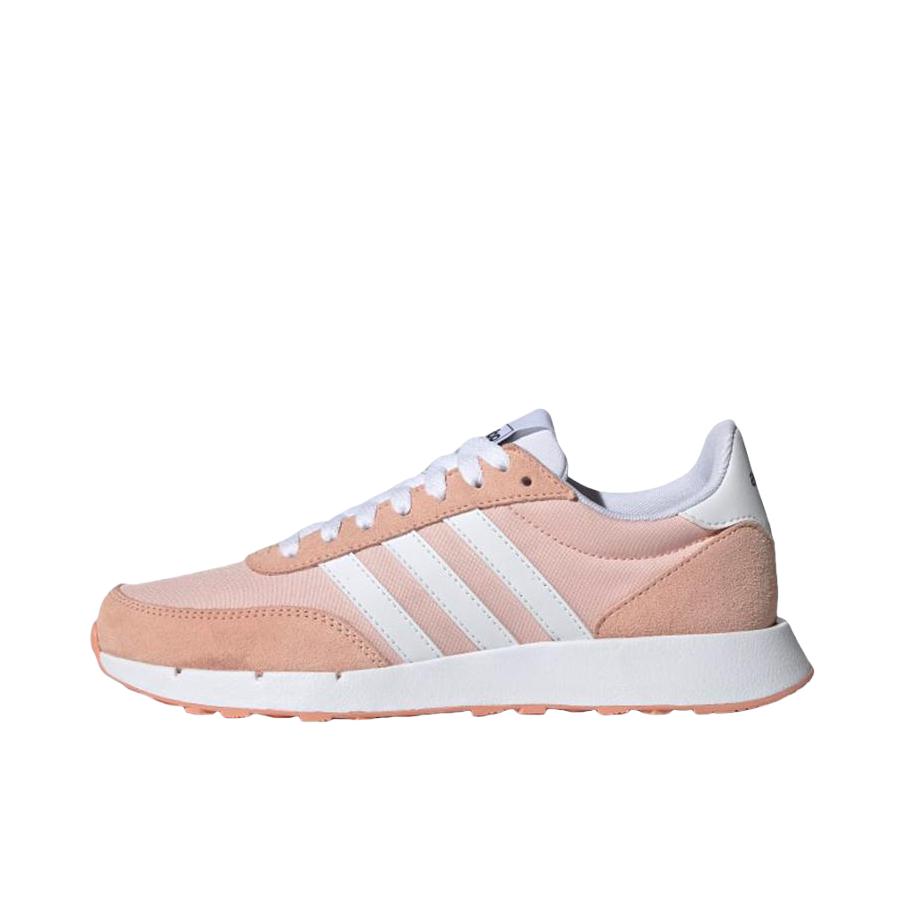 推荐商品：adidas Run 60s 2 跑鞋 缓震回弹透气耐磨复古跑步风 粉色/白色