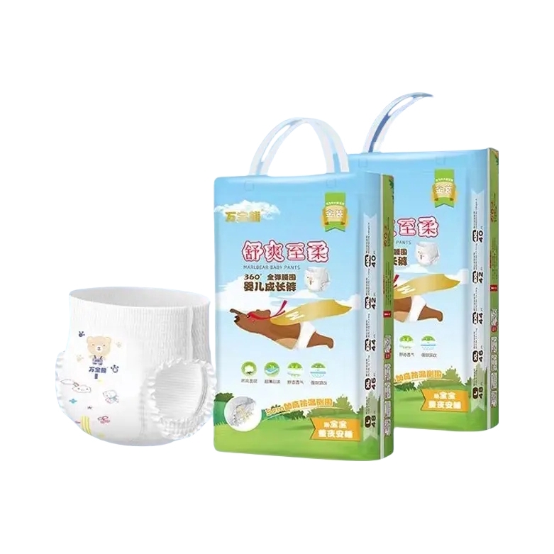 推荐商品：万宝熊 舒爽至柔拉拉裤XL码 尿不湿胖宝宝