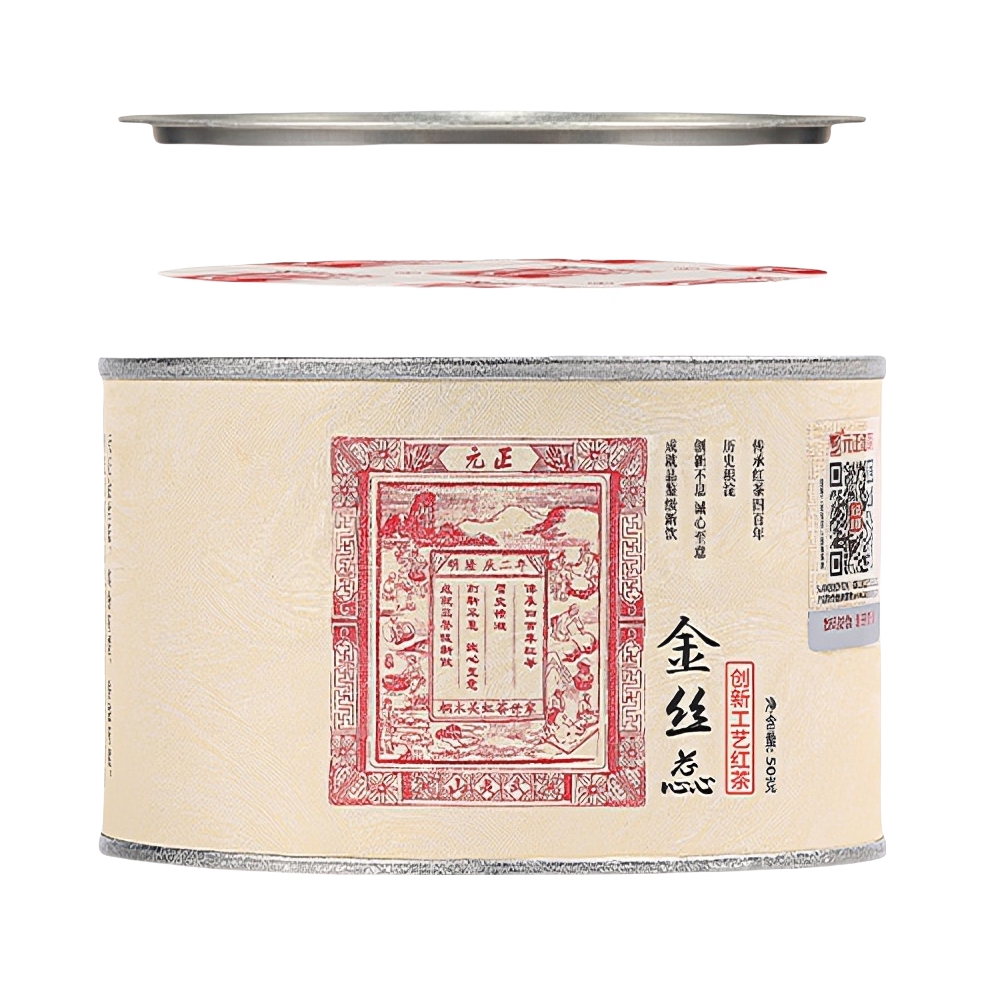 推荐商品：元正正山堂 蜜香金丝蕊 红茶 罐装