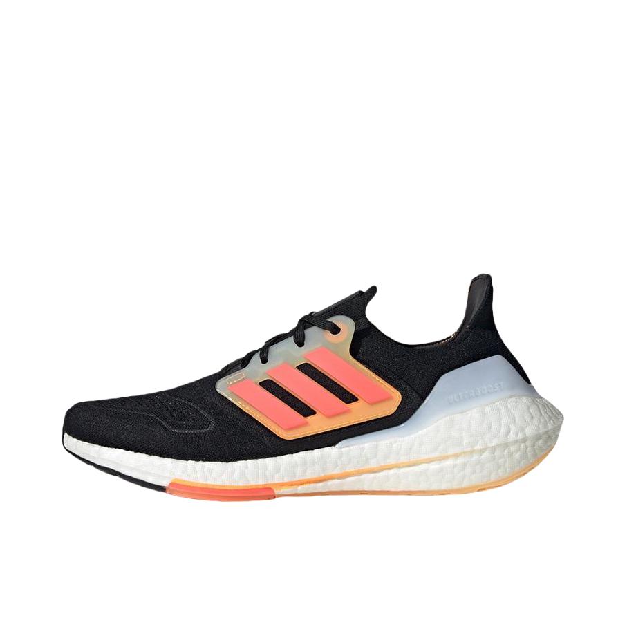 推荐商品：adidas Ultra Boost 22 经典UB 跑鞋 爆米花防滑耐磨缓震回弹织物休闲随心畅跑抗扭转 黑色/粉色
