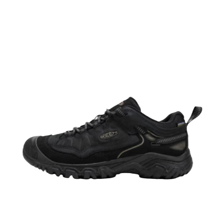 推荐商品：KEEN TARGHEE IV 防滑耐磨 减震 休闲 圆头 户外休闲鞋 户外鞋 黑色 