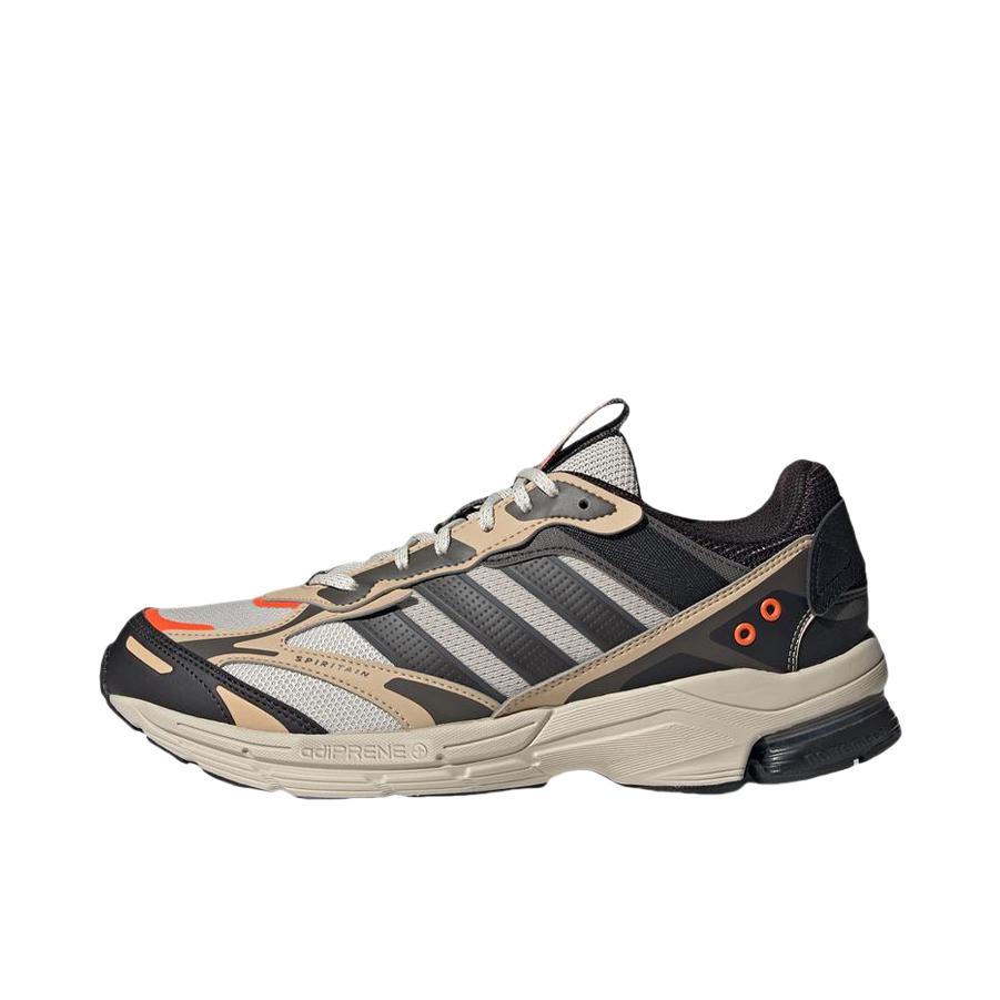 推荐商品：adidas Spiritain 2000 跑鞋 减震防滑耐磨休闲复古织物防水合成革轻运动 黑色/褐色