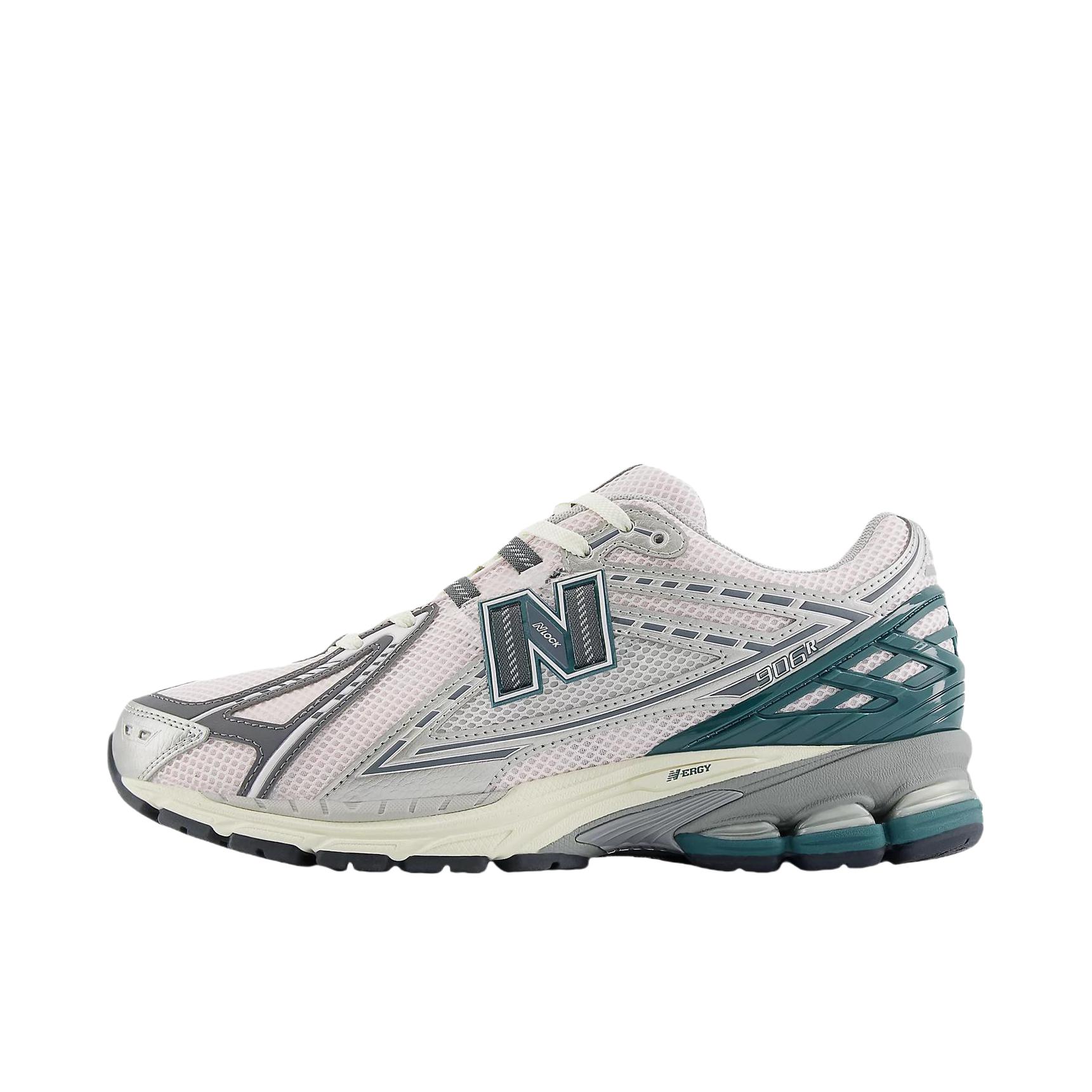 推荐商品：New Balance 1906R 跑鞋 网面透气防滑耐磨轻便复古防水运动贴合 D宽/银色/绿色/白色 
