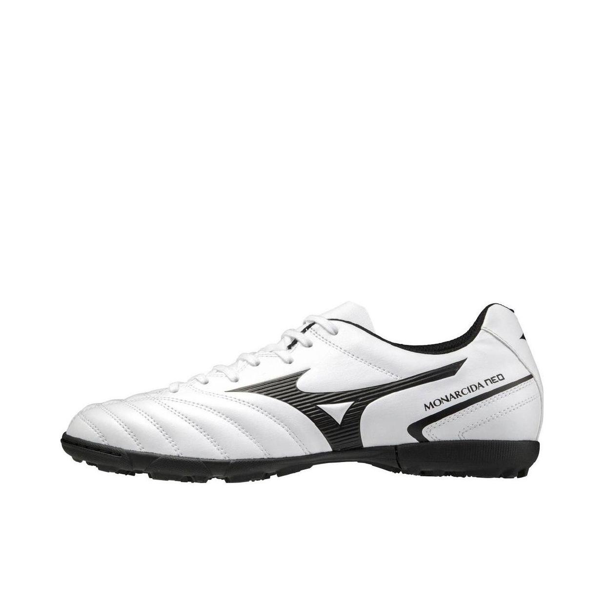 推荐商品：Mizuno/美津浓  Monarcida Neo 2 Select TF  稳定 比赛训练 碎钉短钉 胶质  足球鞋 白色/黑色