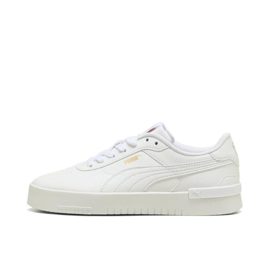 推荐商品：Puma/彪马 JOLA 板鞋 抗冲击性人造革复古百搭防滑耐磨舒适轻便系带薄底 女款/白色