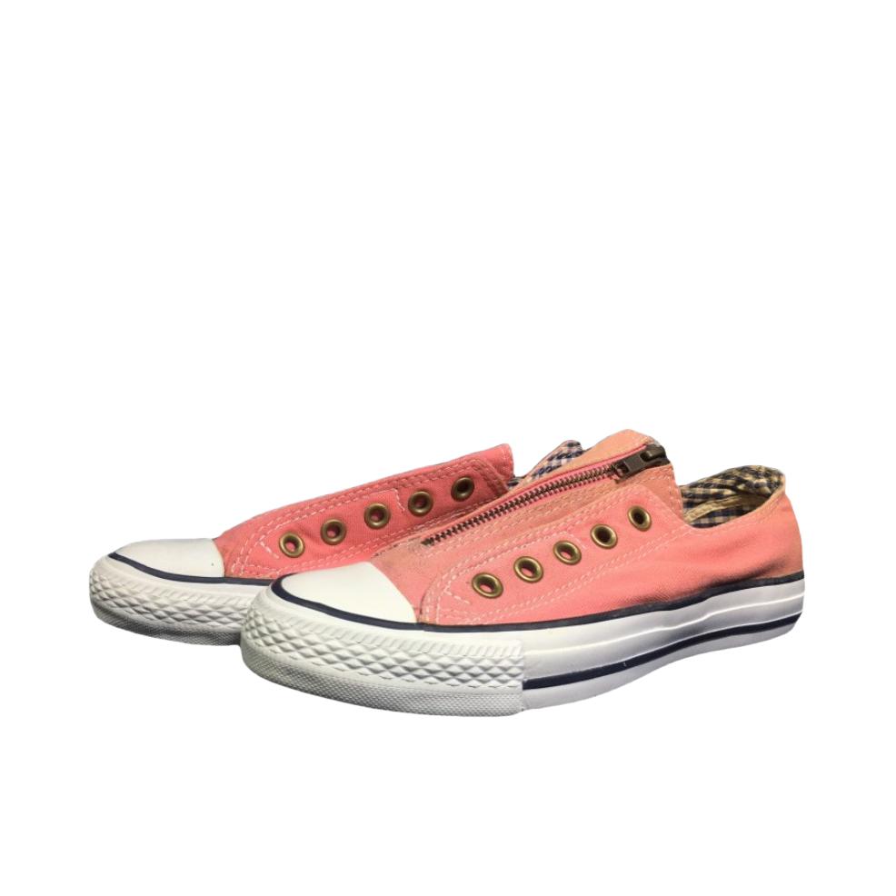 推荐商品：Converse/匡威 拉链 运动休闲鞋 531429C 粉色/贝母白
