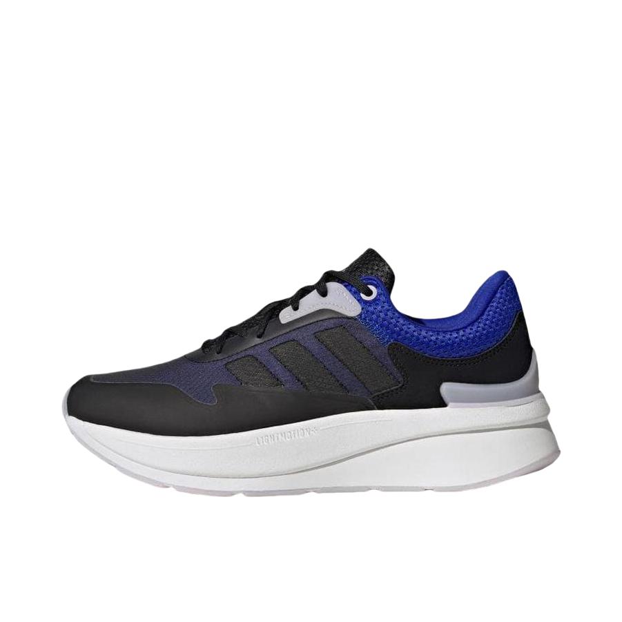 推荐商品：adidas Znchill 跑鞋 缓震回弹防滑耐磨轻便透气织物轻运动 黑色/蓝色
