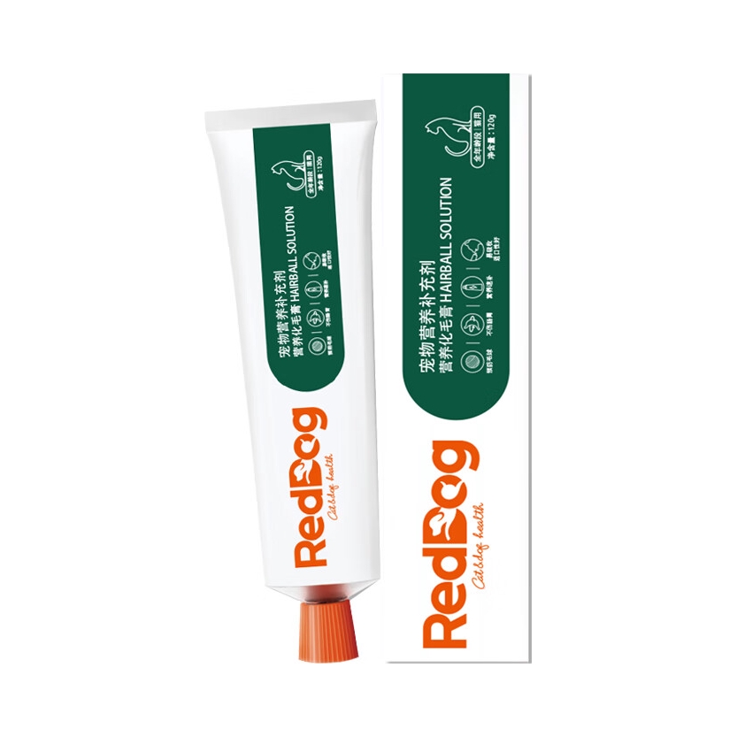 推荐商品：RedDog/红狗 化毛膏 猫猫保健品 调理肠胃补充营养 排毛球