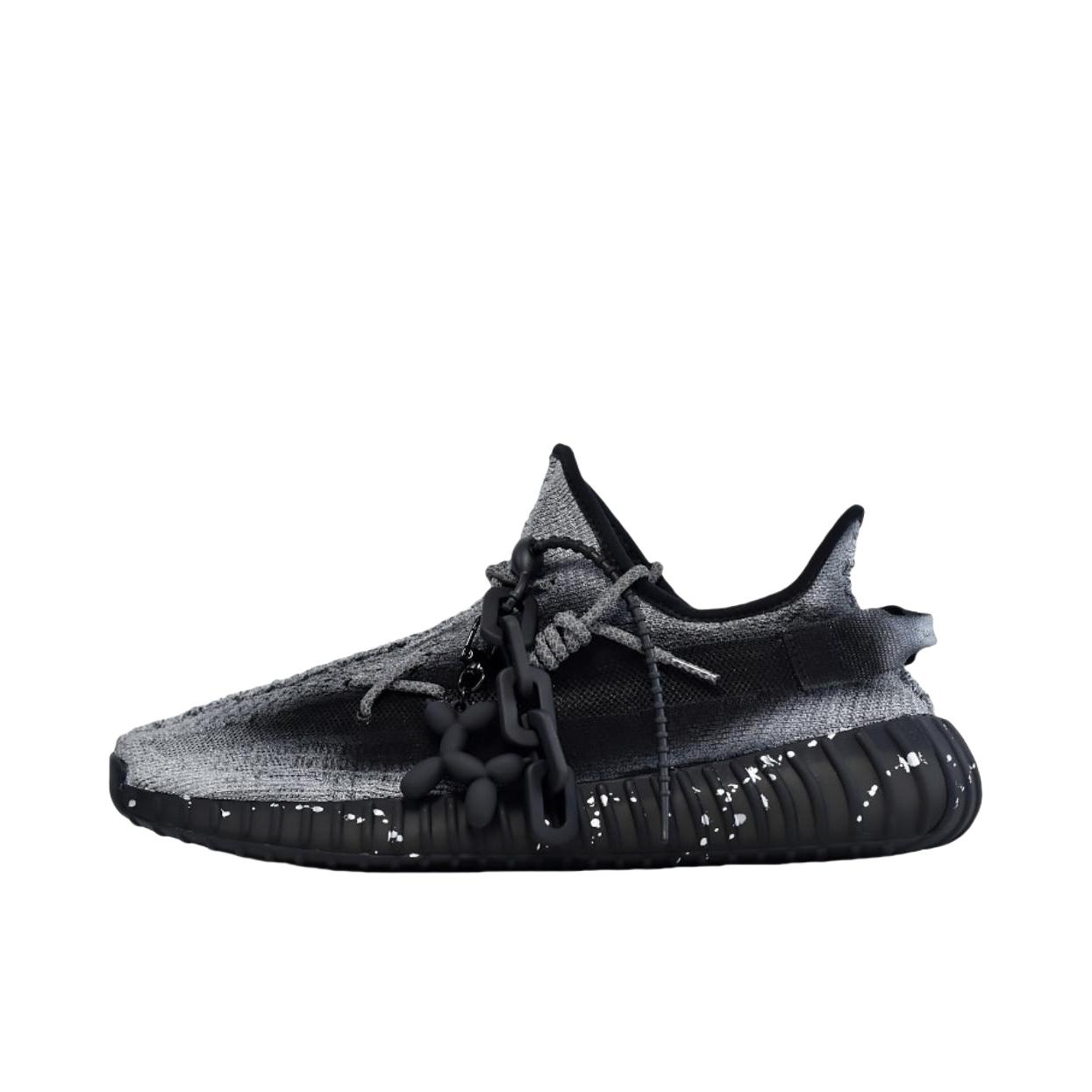 推荐商品：【定制球鞋】adidas Yeezy Boost 350 系带 缓震透气 防滑耐磨 轻便 织物 低帮 简约百搭 运动休闲鞋 雾山银武
