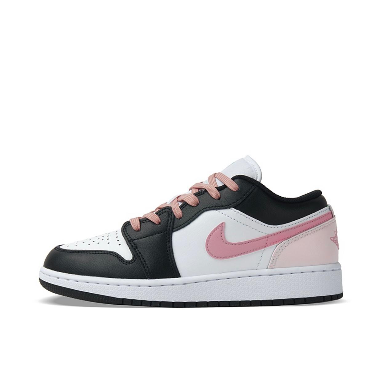 推荐商品：【定制球鞋】Air Jordan 1 减震 耐磨 透气 平跟 复古 潮流 简约 包裹性 防滑 轻便 支撑 增高 板鞋 女款/牛奶莓莓