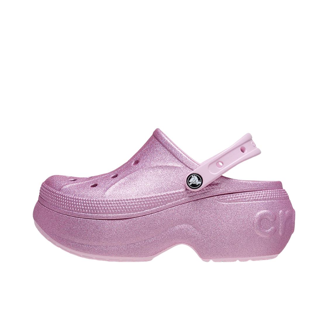 推荐商品：Crocs/卡骆驰 Bella Clog 贝拉闪耀 户外 街头风 休闲 厚底 凉鞋 210452 芭蕾粉